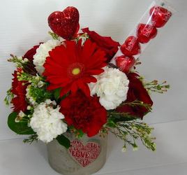 Love Love Love from Roses and More Florist in Dallas, TX