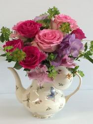 Spring Teapot from Roses and More Florist in Dallas, TX