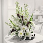 Black & White Style from Roses and More Florist in Dallas, TX