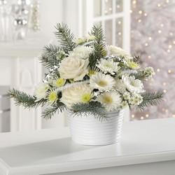 Glacial Whites from Roses and More Florist in Dallas, TX