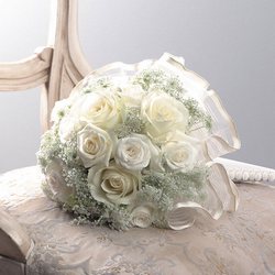 Bridal Queen Bouquet from Roses and More Florist in Dallas, TX