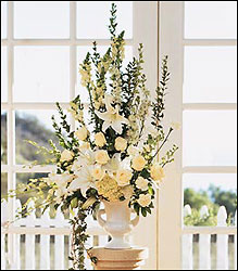 Ceremony Wedding Arrangement from Roses and More Florist in Dallas, TX