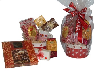 Deluxe Chocolate Lovers Basket from Roses and More Florist in Dallas, TX