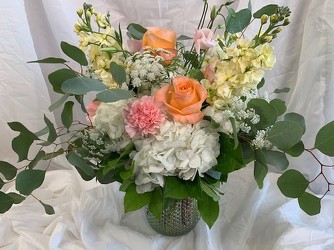 Peaches 'n Cream  from Roses and More Florist in Dallas, TX