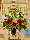 Celebration of Life - Urn from Roses and More Florist in Dallas, TX