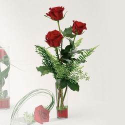 Triple Pleasures from Roses and More Florist in Dallas, TX