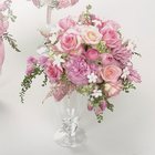 Pink Rose, Stephanotis & Hyacinth Bouquet from Roses and More Florist in Dallas, TX