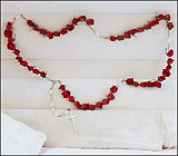 Rosary of Red Roses from Roses and More Florist in Dallas, TX