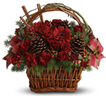 Holiday Spice Basket from Roses and More Florist in Dallas, TX