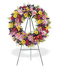Eternity Wreath from Roses and More Florist in Dallas, TX
