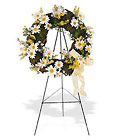 Drop of Sunshine Wreath from Roses and More Florist in Dallas, TX